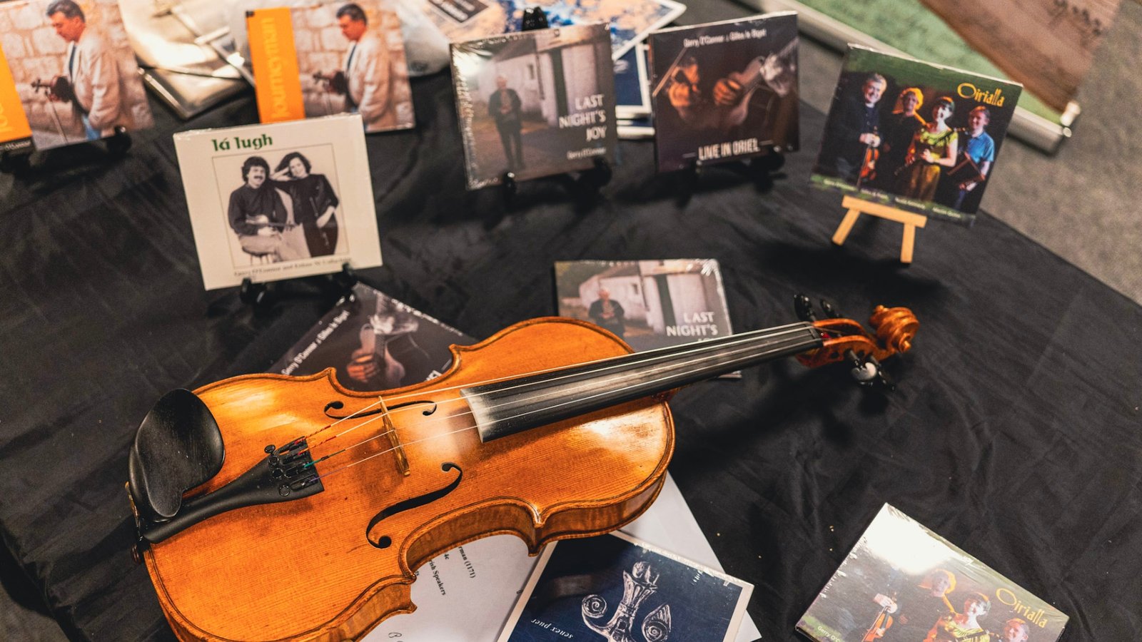 Gerry oconnor fiddle in roe river books dundalk bookshop 2026 (12)